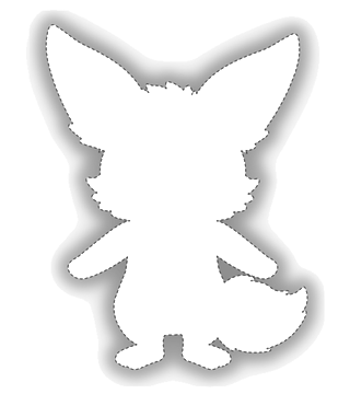 an invisible fennec